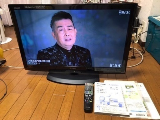 【動作品】シャープ　液晶テレビ　AQUOS 32型