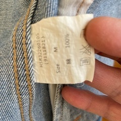 デニムのアウターです。の画像