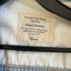 デニムのアウターです。の画像