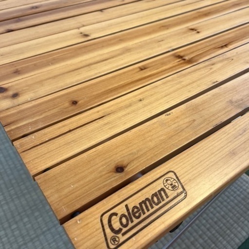Amazon | Coleman(コールマン) ナチュラルウッドロールテーブル ◆コールマン ナチュラルウッドロールテーブル110