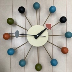 ジャンク品　1月23日まで ジョージ・ネルソン ボールクロック ...