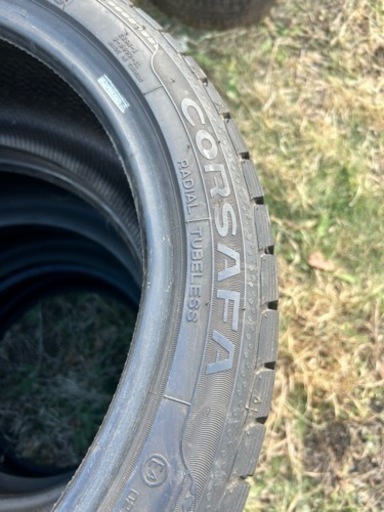 タイヤ　NANKANG  CORSAFA 245/40  R18  2019年製　スタッドレス　4本
