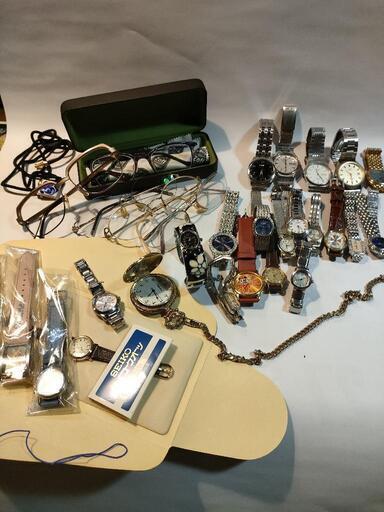 時計、メガネフレームまとめ売り値下げ