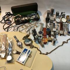 時計、メガネフレームまとめ売り値下げ