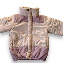 ペアマノン バイカラー中綿ジャケット 130cm 美品の画像