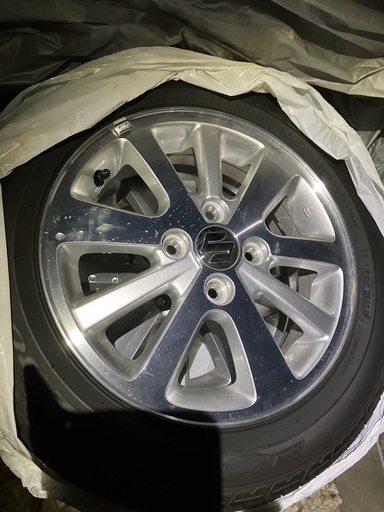 エブリイワゴン　da17w 純正ホイールタイヤ