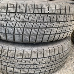 🚗【冬用タイヤ】スタッドレス＆アルミ 付 ヤリス/アクア/フィット14【カー用品･ホイール買取アールワン田川】の画像