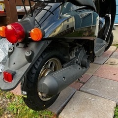 【最終値下げ】ホンダ　トゥデイ500ccスクーター　タイヤ前後新品　バッテリー新品　低走行　ヘルメット付きの画像