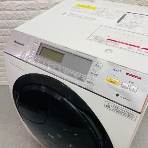 超激安↘️高年式10㌔Panasonic ドラム式洗濯乾燥機　設置?