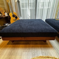 上質なオットマン　マスターウォール　MASTERWAL  DANISH GRANDE SOFA （オットマン9092）美品