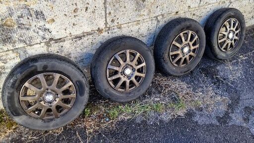 エブリイバン　ノーマルタイヤホイールセット×4セット