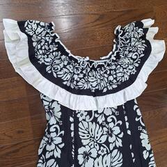 フラダンス衣装ハワイアンドレスムームーフラドレスワンピースの画像