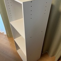 【商談中】カラーボックス（白）3段　0円の画像