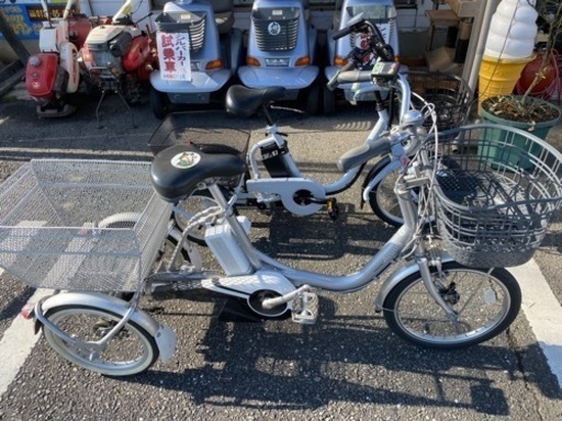 ?【電動アシスト】三輪自転車 ブリヂストン18インチ【電動アシスト自転車買取アールワン】
