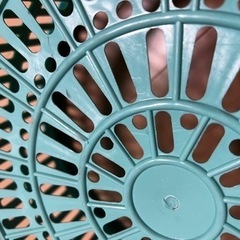 大きめ丸籠　中古品の画像