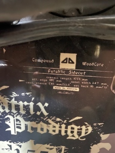 スノーボードelan boards prodigy