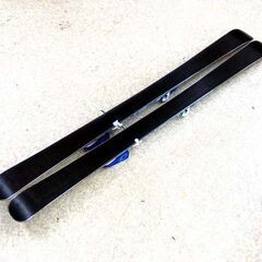KAZAMA 126cm ジュニア カービングスキー SPAX J ROCKER ブルー系 カザマ ビンディング付き板 札幌市 北区 屯田 の画像