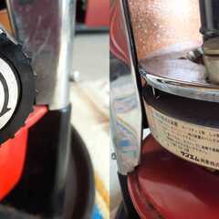 昭和レトロ サンエム 石油ストーブ エース型 SY-1 シン上下式赤外線反射形対流形　/MJ-0707 2F北の画像