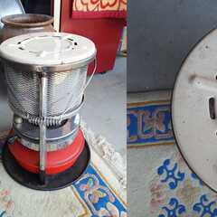 昭和レトロ サンエム 石油ストーブ エース型 SY-1 シン上下式赤外線反射形対流形　/MJ-0707 2F北の画像