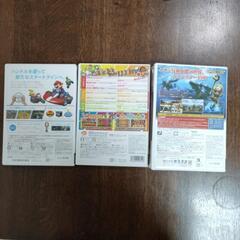 wiiソフト マリオカート&太鼓の達人&モンスターハンター3の画像