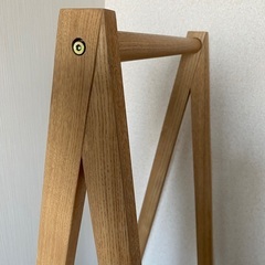 無印良品 ハンガーラック オーク材の画像