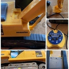 コマツ シャベルカー ラジコンの画像