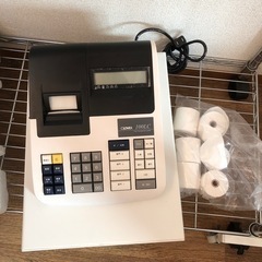 白いレジスター　綺麗です。
