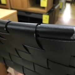 【ジャングルジャングル深井店】★ハーパーバーチェアー  関家具 レザーメッシュ ブラック【FU664】の画像