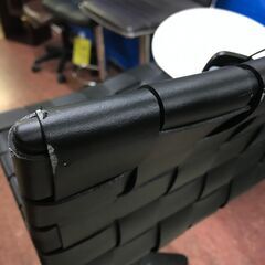【ジャングルジャングル深井店】★ハーパーバーチェアー  関家具 レザーメッシュ ブラック【FU664】の画像