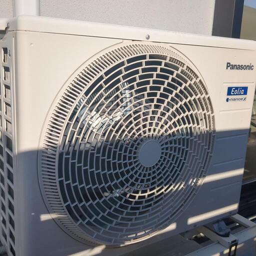 美品 Panasonic パナソニック ルームエアコン CS-221DEXBK Panasonic ルームエアコン CS-221DEXBK 6畳用 3月引渡し