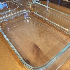 食器セット①iwakiガラスの画像