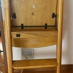 ベビーチェア　木製　食事用椅子の画像