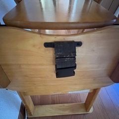 ベビーチェア　木製　食事用椅子の画像