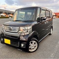 福岡発 車検2年付可能 ホンダ N-BOX カスタム G Lパッ...
