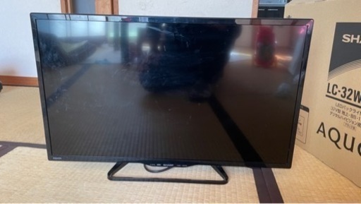 値下げしました10000円→5000円32V型　SHARP液晶テレビ