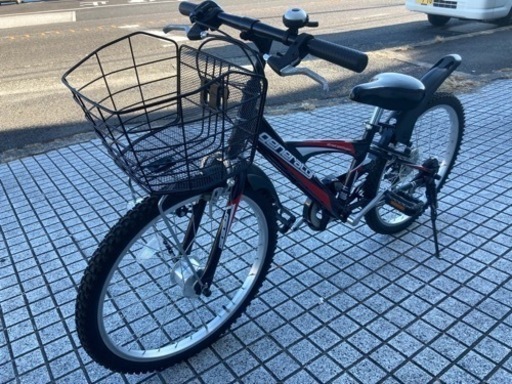 【22インチJr.マウンテン】美品❗️使用少ない❗️6段変速　LEDオートライト　若林自転車　唐崎店　SALE❗️
