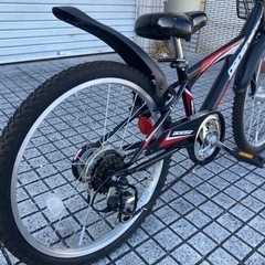 22インチJr.マウンテン】美品❗️使用少ない❗️6段変速 LEDオートライト