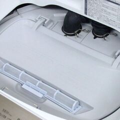 シャープ 洗濯乾燥機 洗濯5.5kg/乾燥3.5kg ES-T5FBK　2022年美品の画像