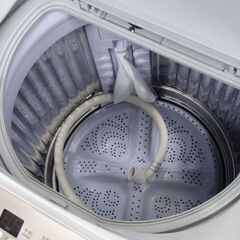 シャープ 洗濯乾燥機 洗濯5.5kg/乾燥3.5kg ES-T5FBK　2022年美品の画像