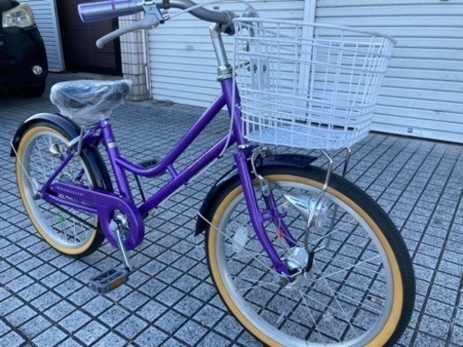【20インチ子供自転車】美品❗️使用ほぼなし❗️オススメ車❗️スペアキーあり　若林自転車　唐崎店　SALE中❗️