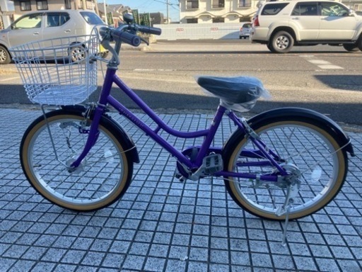 【20インチ子供自転車】美品❗️使用ほぼなし❗️オススメ車❗️スペアキーあり　若林自転車　唐崎店　SALE中❗️