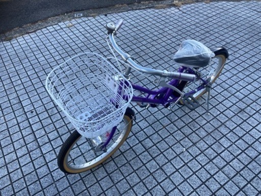 【20インチ子供自転車】美品❗️使用ほぼなし❗️オススメ車❗️スペアキーあり　若林自転車　唐崎店　SALE中❗️