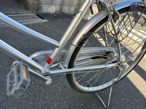 26インチ 自転車 ママチャリ 全カバー 中古 美品