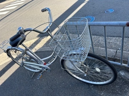 26インチ 自転車 ママチャリ 全カバー 中古 美品