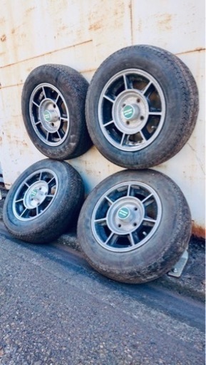 当時物 希少 旧車 HAYASHI RACING STREET FF ハヤシストリート 13インチホイール 5 1/3J OFF+23 4本