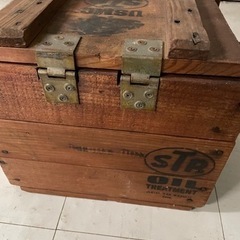 木製弾薬箱の画像