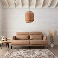 【キャンセルになったので早いもの勝ち】ペンダントライト ランプシェード ジュート 麻 照明 の画像