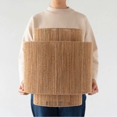 【キャンセルになったので早いもの勝ち】ペンダントライト ランプシェード ジュート 麻 照明 の画像