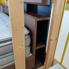 【愛品倶楽部柏店】ニトリ 収納付きダブルベッド  Nスリーププレミアム P3-02CR+ベースの画像