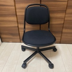 IKEA 子供用　デスクチェア　黒
